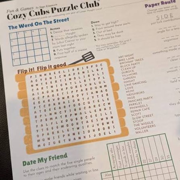 Word and Puzzle Games for rent in San Francisco