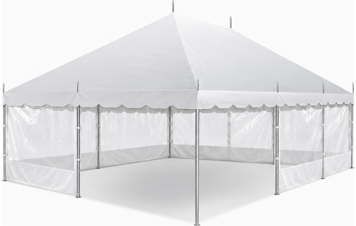 20x30 Pole Tent for rent in San Francisco